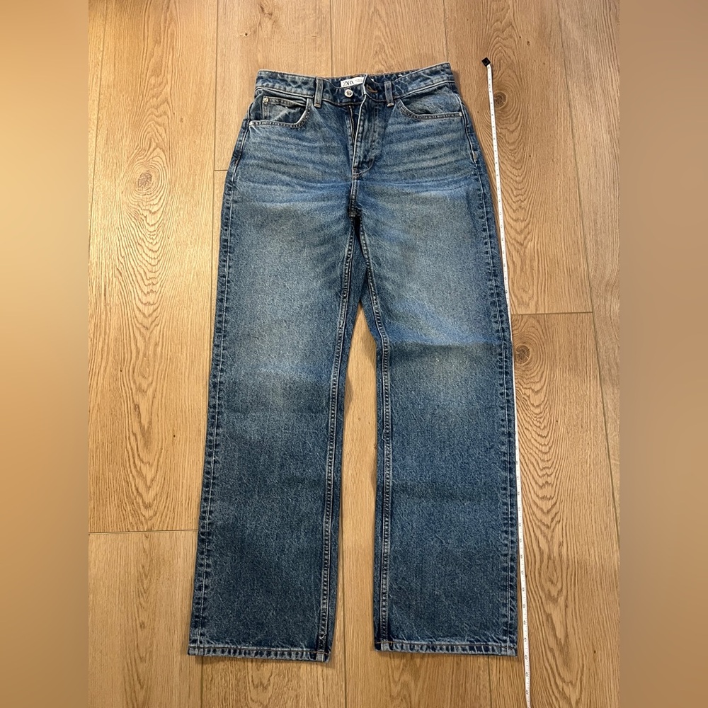 Zara Blue Denim Jeans NWOT